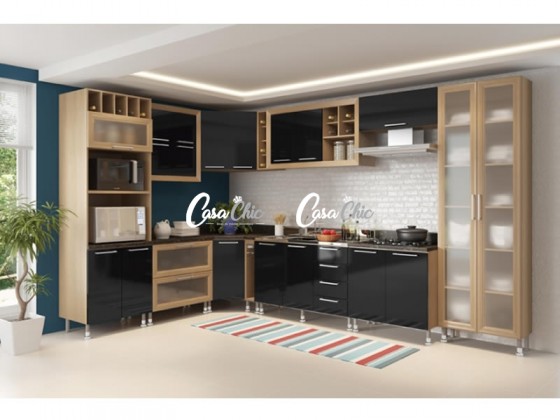 Cozinha Modulada Ditalia Aspen 30